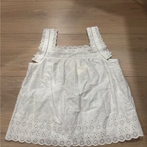 Gap x Doen eyelet top